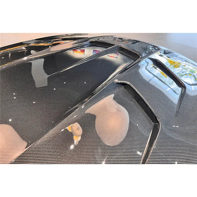 Carbon Fiber Vented Hood bonnet V2  - Mercedes-Benz AMG GT43 GT50 GT53 GT63 GT.