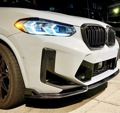 Carbon Fiber Front Bumper Lower Air Vent Duct - BMW X3M F97 X4M F98.