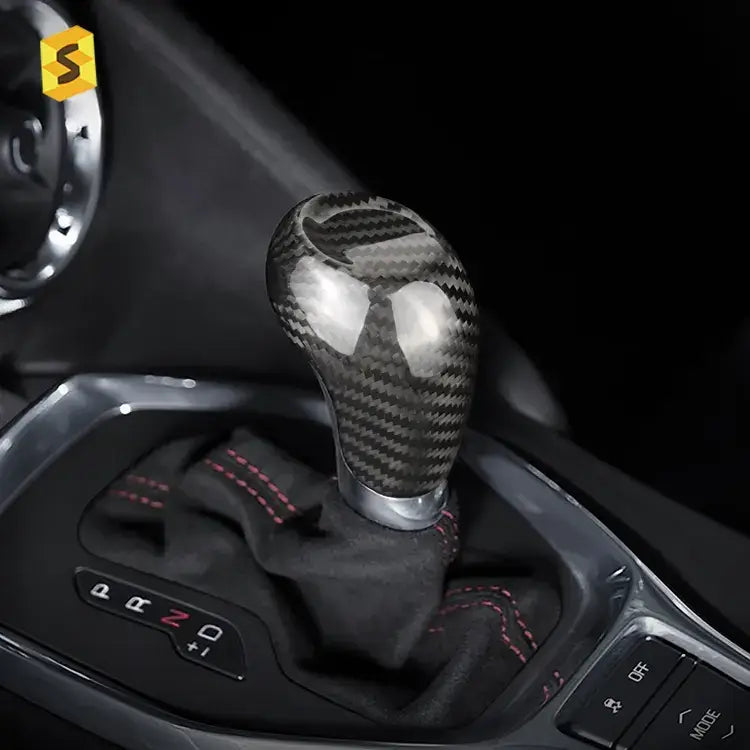 Carbon Fiber Gear Shift Knob - Chevrolet Corvette C7.