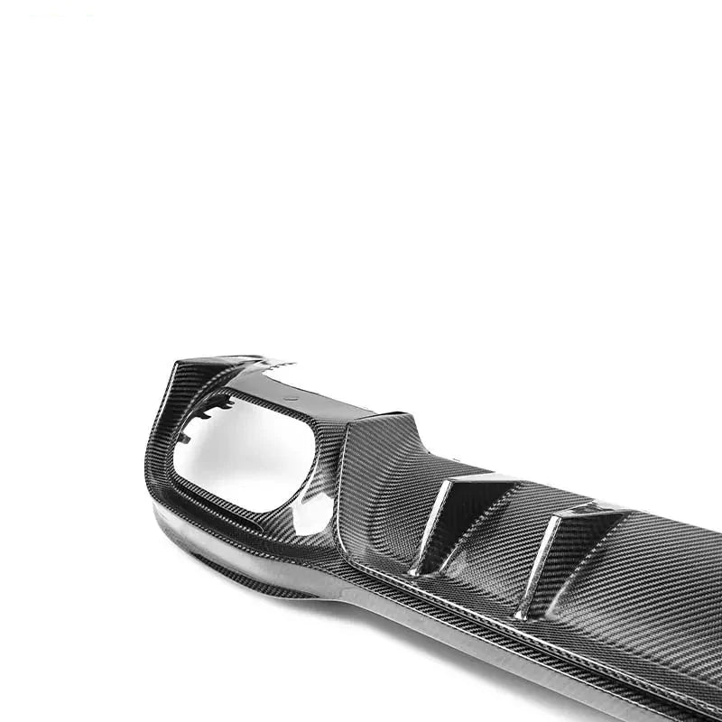 Paktechz Dry Carbon Fiber Rear Diffuser - Mercedes Benz W177 a Class Sport A35 A45s Hatchback.