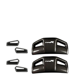 Prepreg Carbon Fiber Seatback Cover Trim - Honda Civic Type R FL5 Gen 11th.