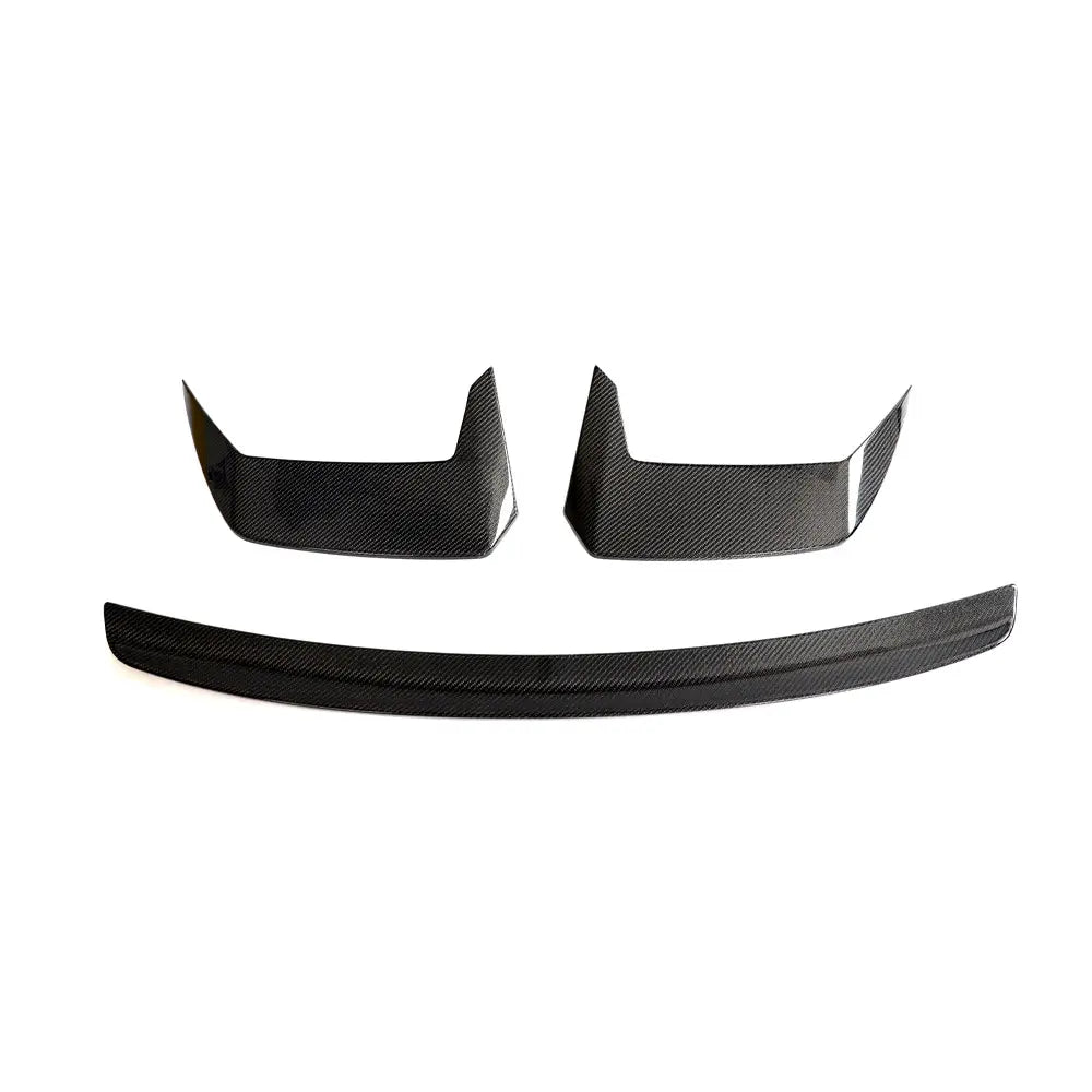 Carbon Fiber Roof Spoilers (3pc)-  Audi RSQ8 SUV Sport 2020-2023.