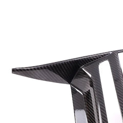 Carbon Fiber Interior  Center Console CD Button Panel Frame Trim Cover - BMW 8 Series G14 G15 G16 2019-2023.