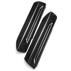 Prepreg Carbon Fiber Inner Door Armrest Handle Cover Trim - Ford Mustang S650 GT V8 Dark Horse Ecoboost 2024+.