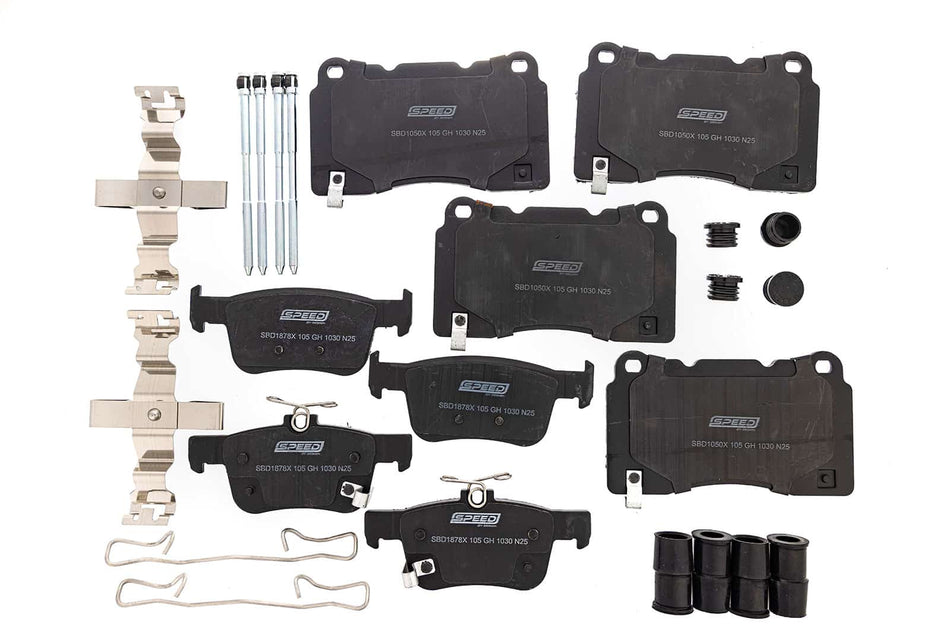 SBD Ceramic Brake Pads for Acura Integra Type S / Honda Civic Type R / Honda Prelude
