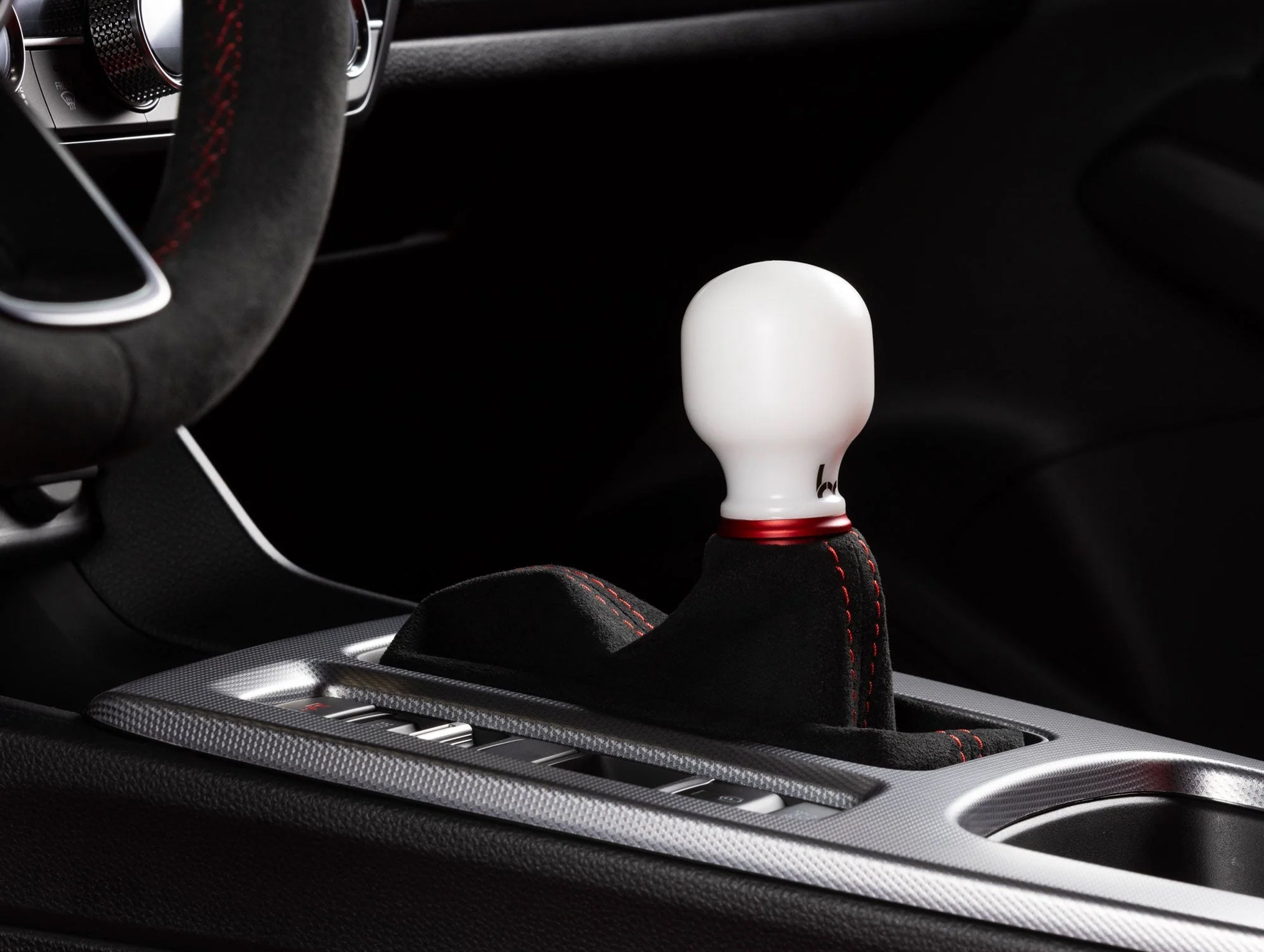 Hybrid Racing Alcantara Shift Boot - 06-11 Civic Si