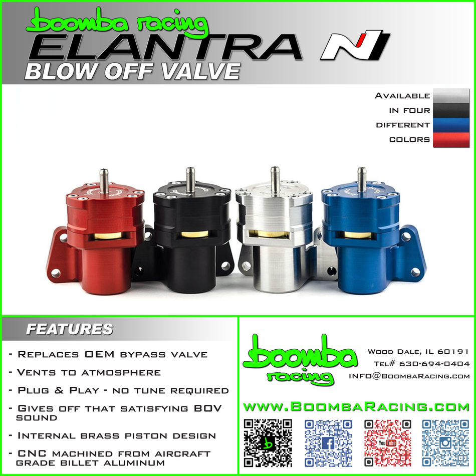 Elantra N Blow Off Valve (BOV)
