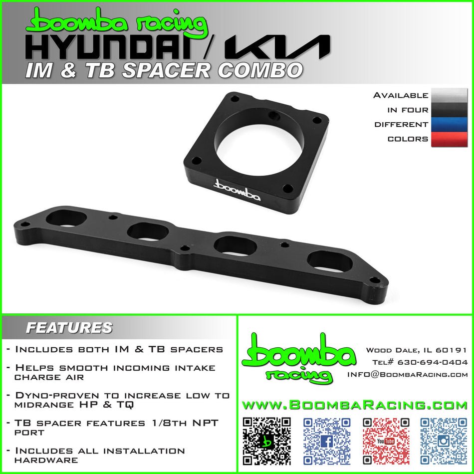 HYUNDAI/KIA TB AND INTAKE SPACER KIT
