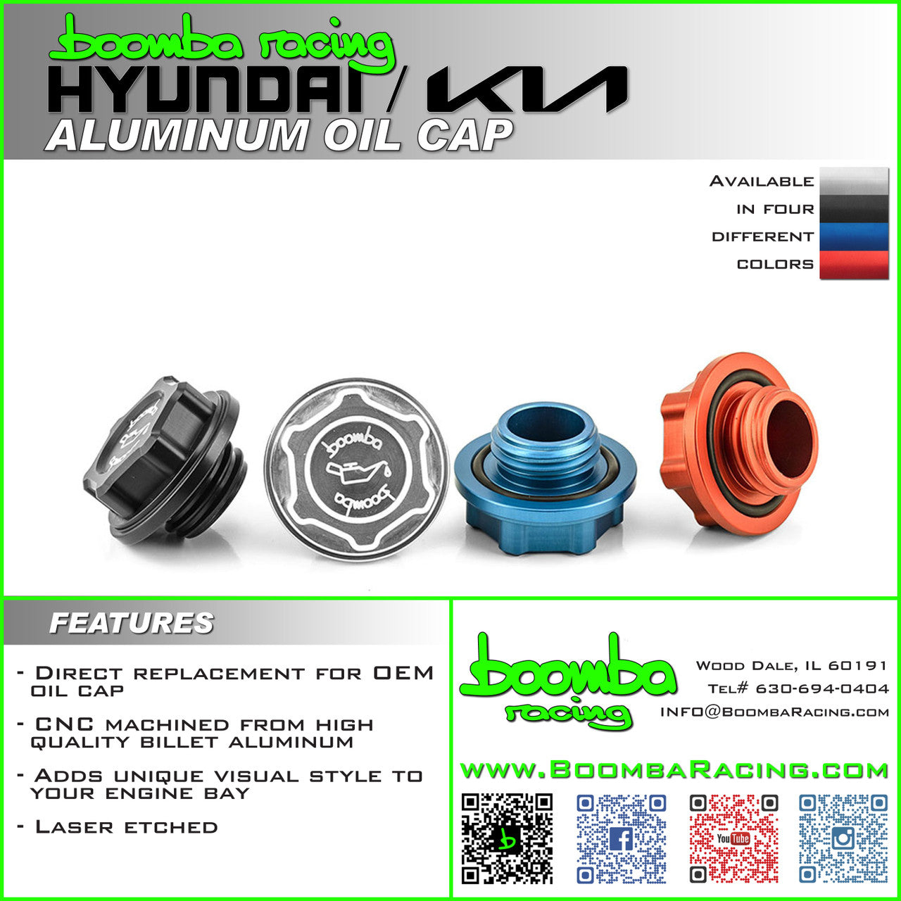 HYUNDAI/KIA OIL CAP.