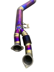 Titanium Valved Cat Back Exhaust System - G8X M2/M3/M4.