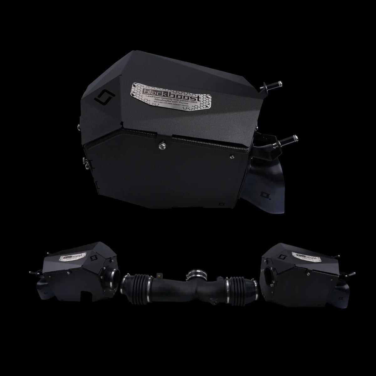 BlackBoost Land Rover Defender P525 L663 5.0L V8 Supercharged Cold Air Intake System