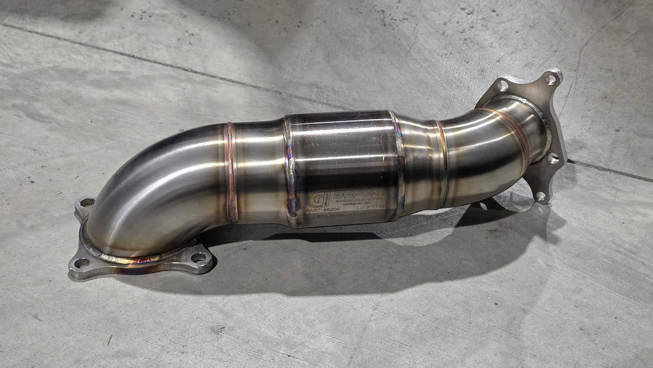 SBX Performance FL5 / DE5 / FK8 GESI Catted Downpipe (as of 8/8 2-3 Week eta)