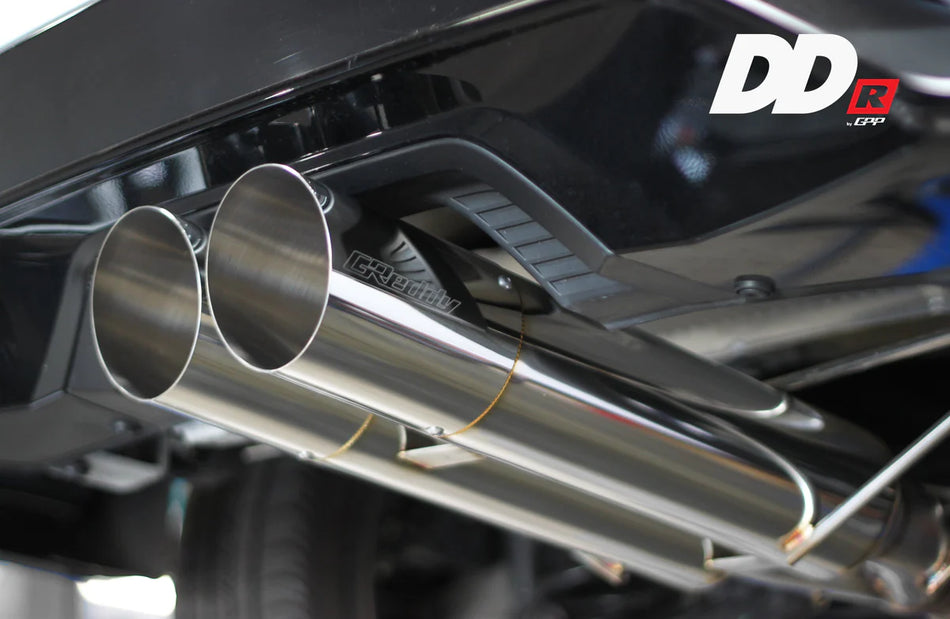 Greddy 2017+ Honda Civic Sport 5DR/Type-R DD-R Non-Resonated Exhaust