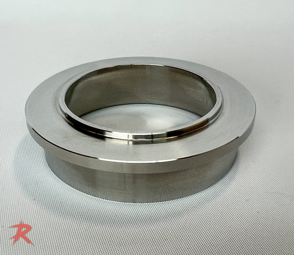 Rampage Fabrication 2" TiAl Inlet V-Band Flange 304L SS
