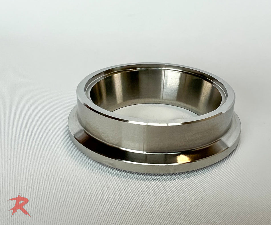 Rampage Fabrication 2" TiAl Inlet V-Band Flange 304L SS