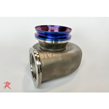 Rampage Fabrication 3.5″ TiAl Outlet V-Band Flange Gr2 Titanium