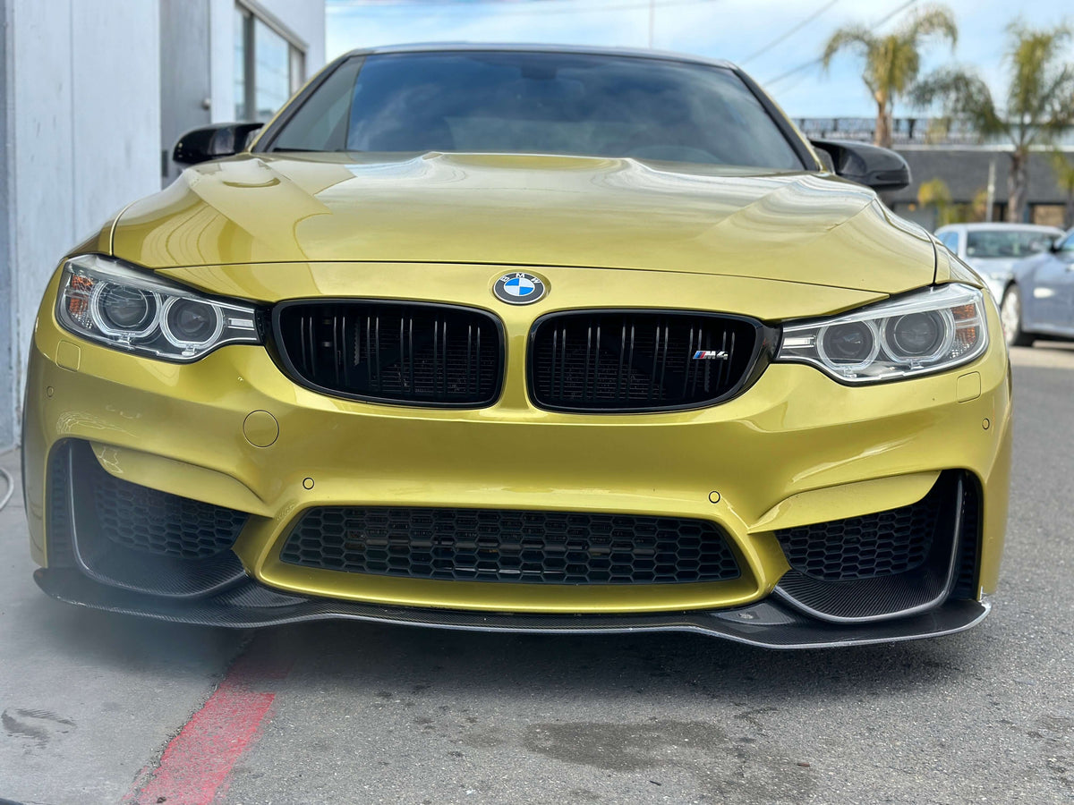 PSM Style Carbon Fiber Front Lip - BMW F80/F82.