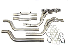 PLM Mercedes Benz C63 AMG Long Tube Headers + Mid Pipes.