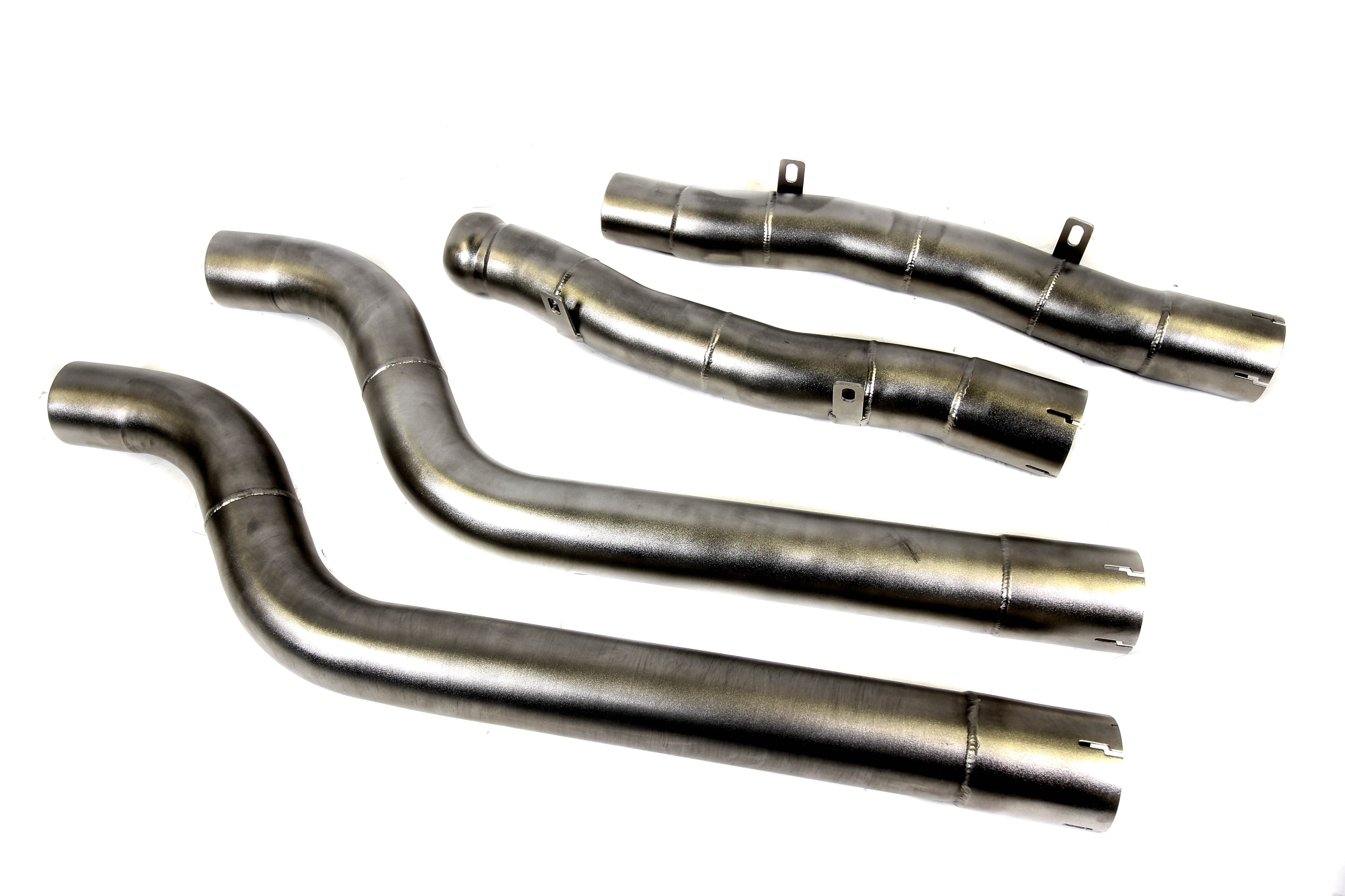 PLM Mercedes Benz C63 AMG Long Tube Headers + Mid Pipes.