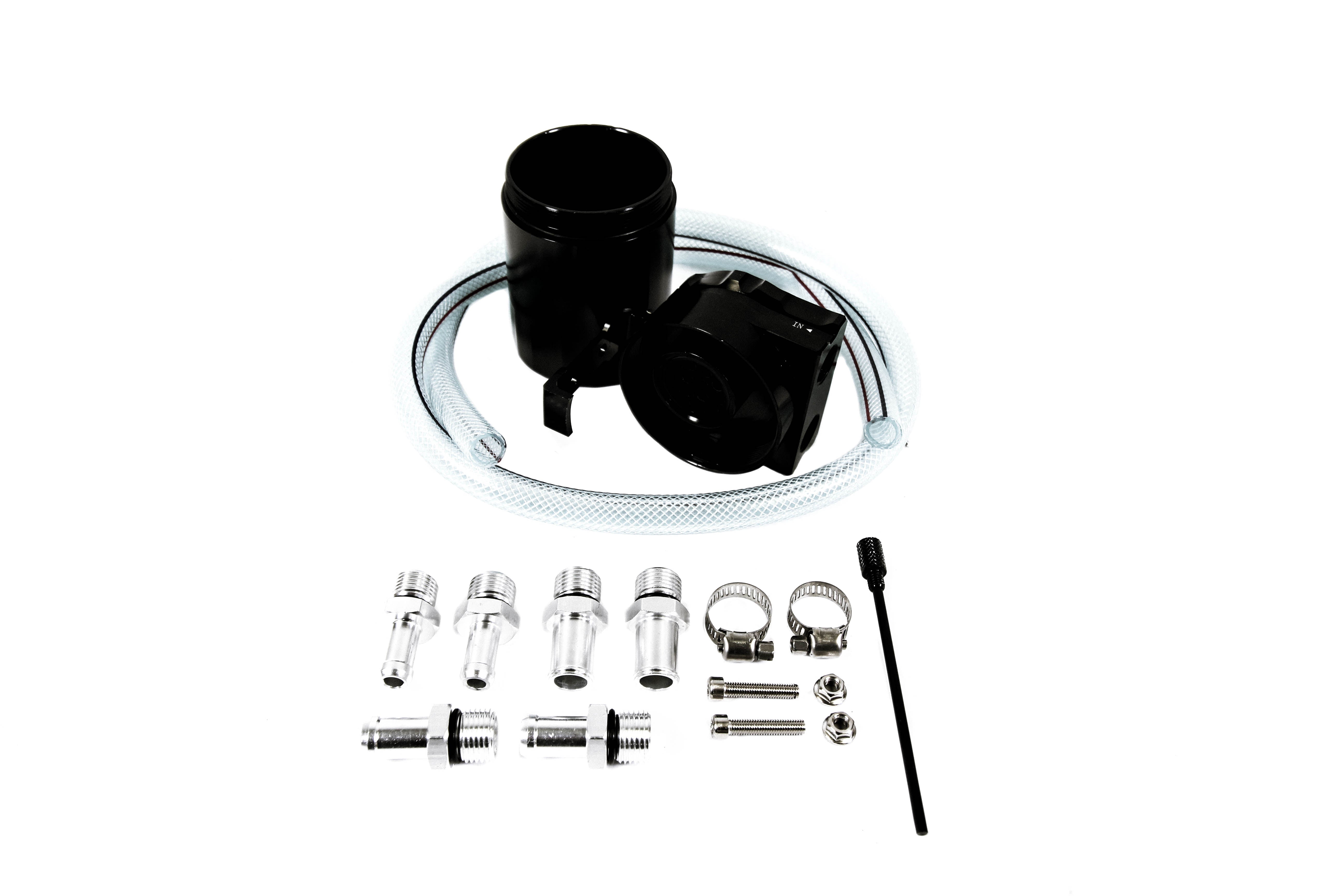 PLM Baffled Oil Catch Can - Dipstick.