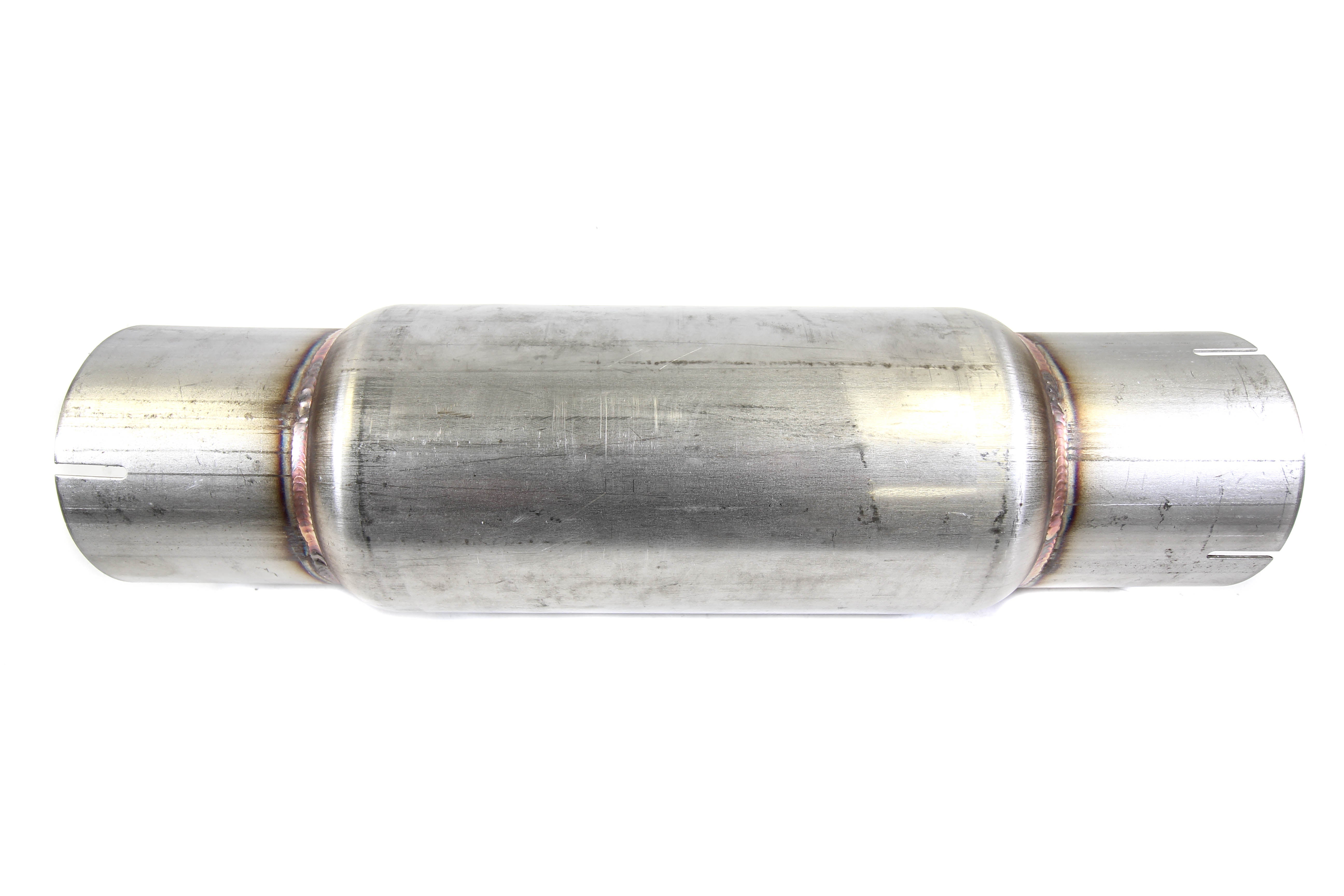 2-Pack Deal - PLM 4” Twister Muffler Stainless Steel.