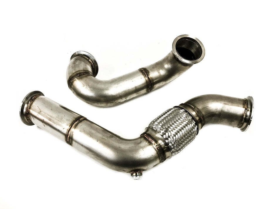 PLM Power Driven F20C F22C Downpipe Set - Honda S2000.