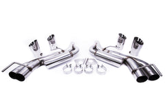 PLM Axle Back Muffler Delete Chevy Camaro SS ZL1 V8 2016 - 2023 Stainless Steel.