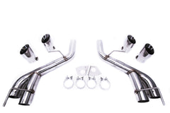 PLM Axle Back Muffler Delete Chevy Camaro SS ZL1 V8 2016 - 2023 Stainless Steel.