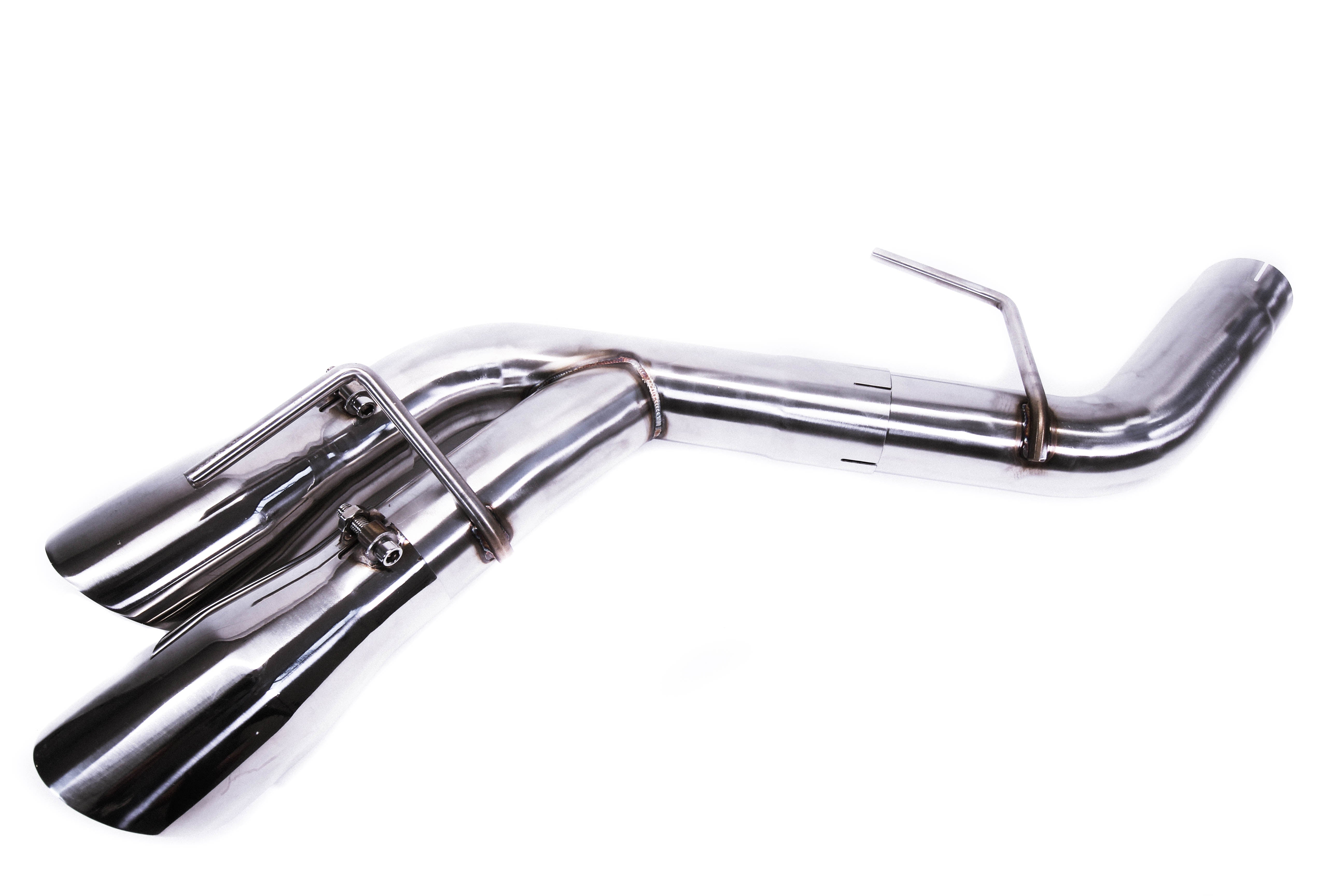 PLM Axle Back Muffler Delete Chevy Camaro SS ZL1 V8 2016 - 2023 Stainless Steel.