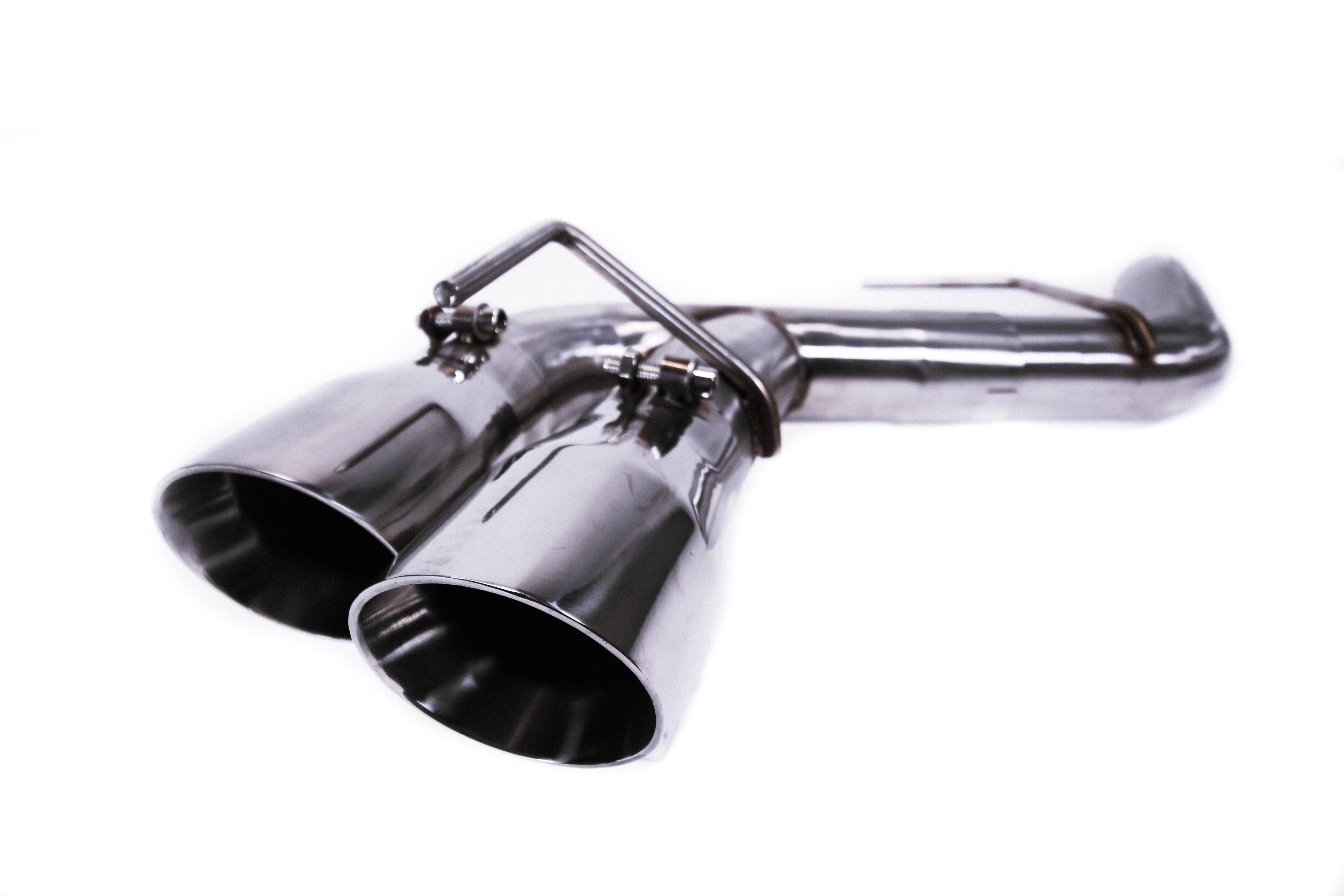 PLM Axle Back Muffler Delete Chevy Camaro SS ZL1 V8 2016 - 2023 Stainless Steel.