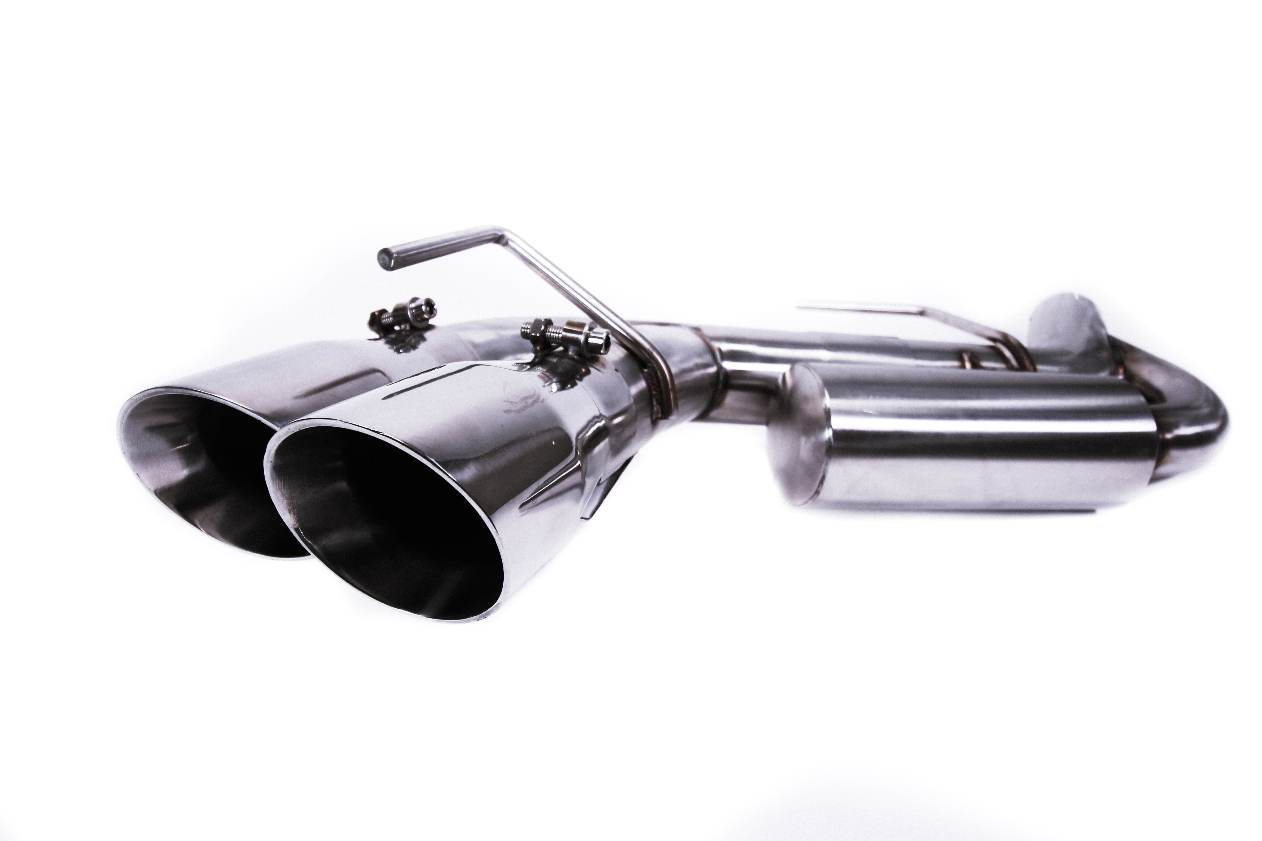 PLM Axle Back Muffler Delete Chevy Camaro SS ZL1 V8 2016 - 2023 Stainless Steel.