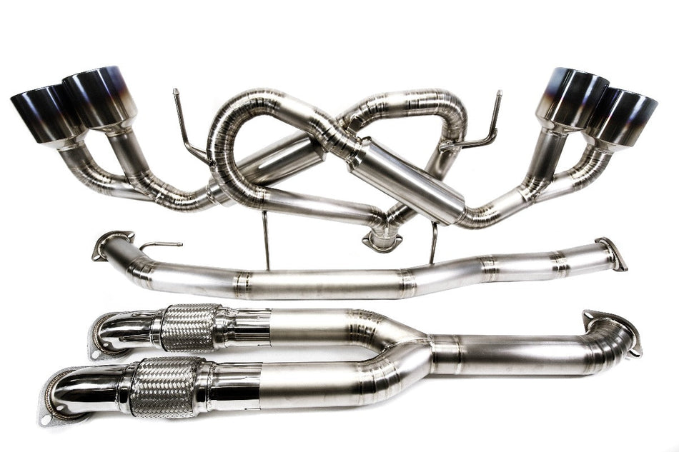 PLM Power Driven Titanium Exhaust Nissan GT-R R35 GTR.