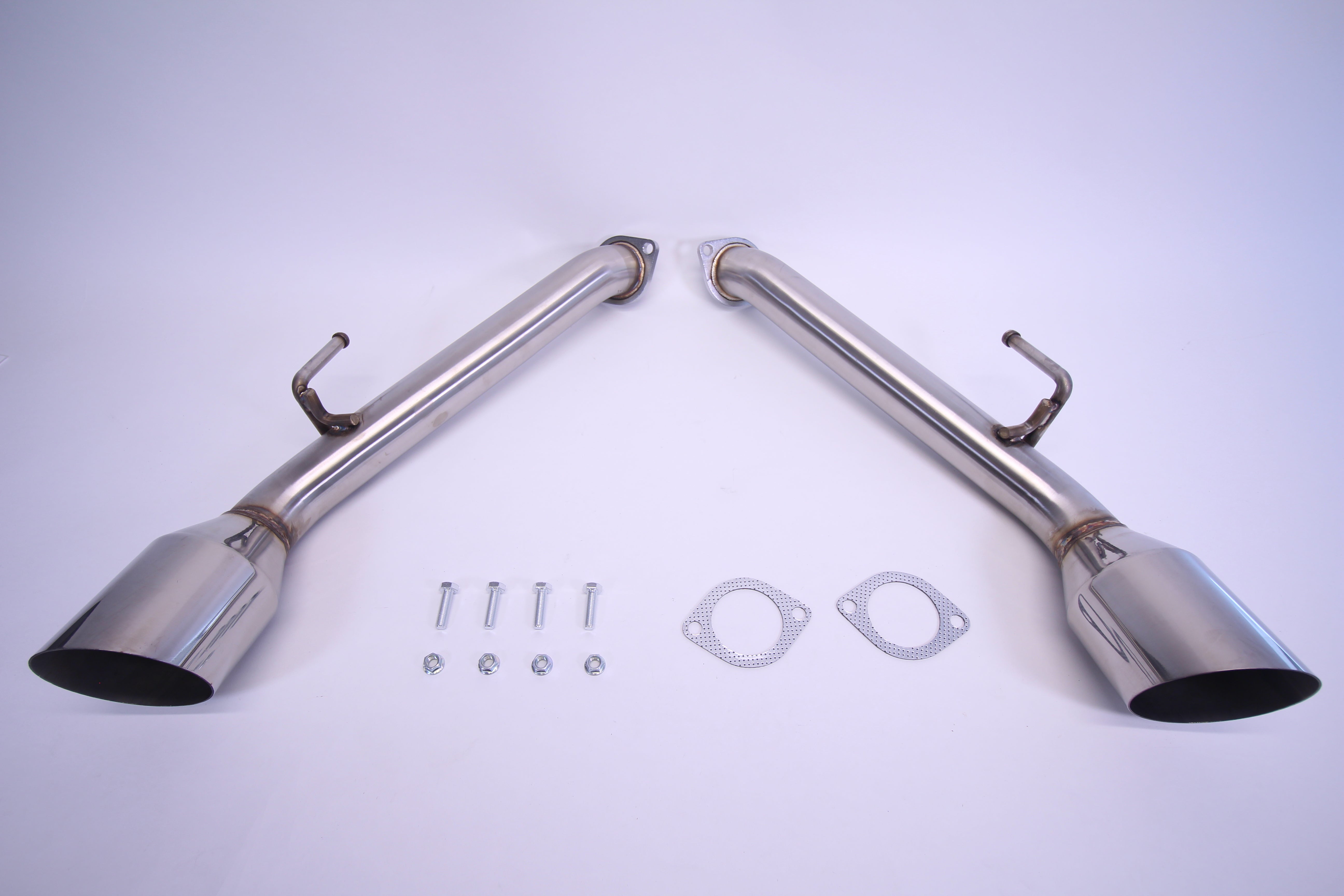 PLM Infiniti Q60 Axle Back Exhaust Muffler Delete 2017+.