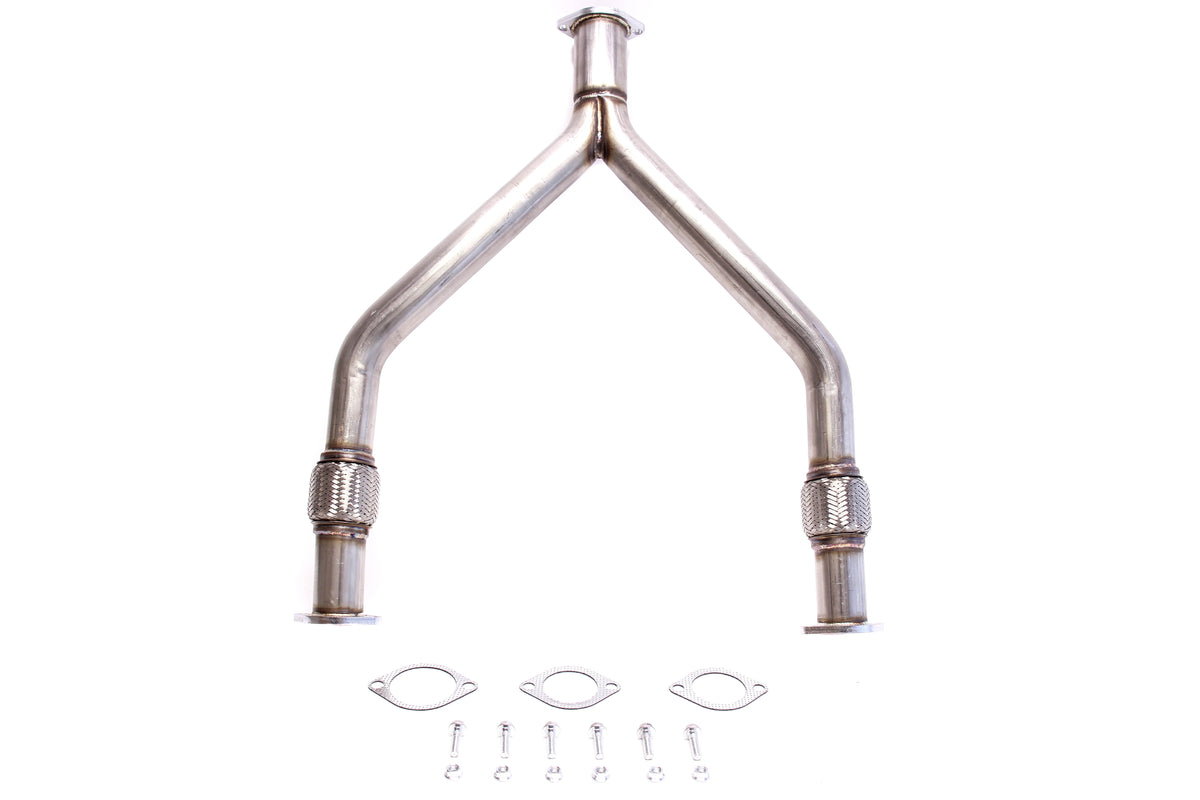 OPEN BOX PLM Infiniti Q50 Y-Pipe Kit - Infiniti Q50 2017+ & Nissan 370Z 2009+.