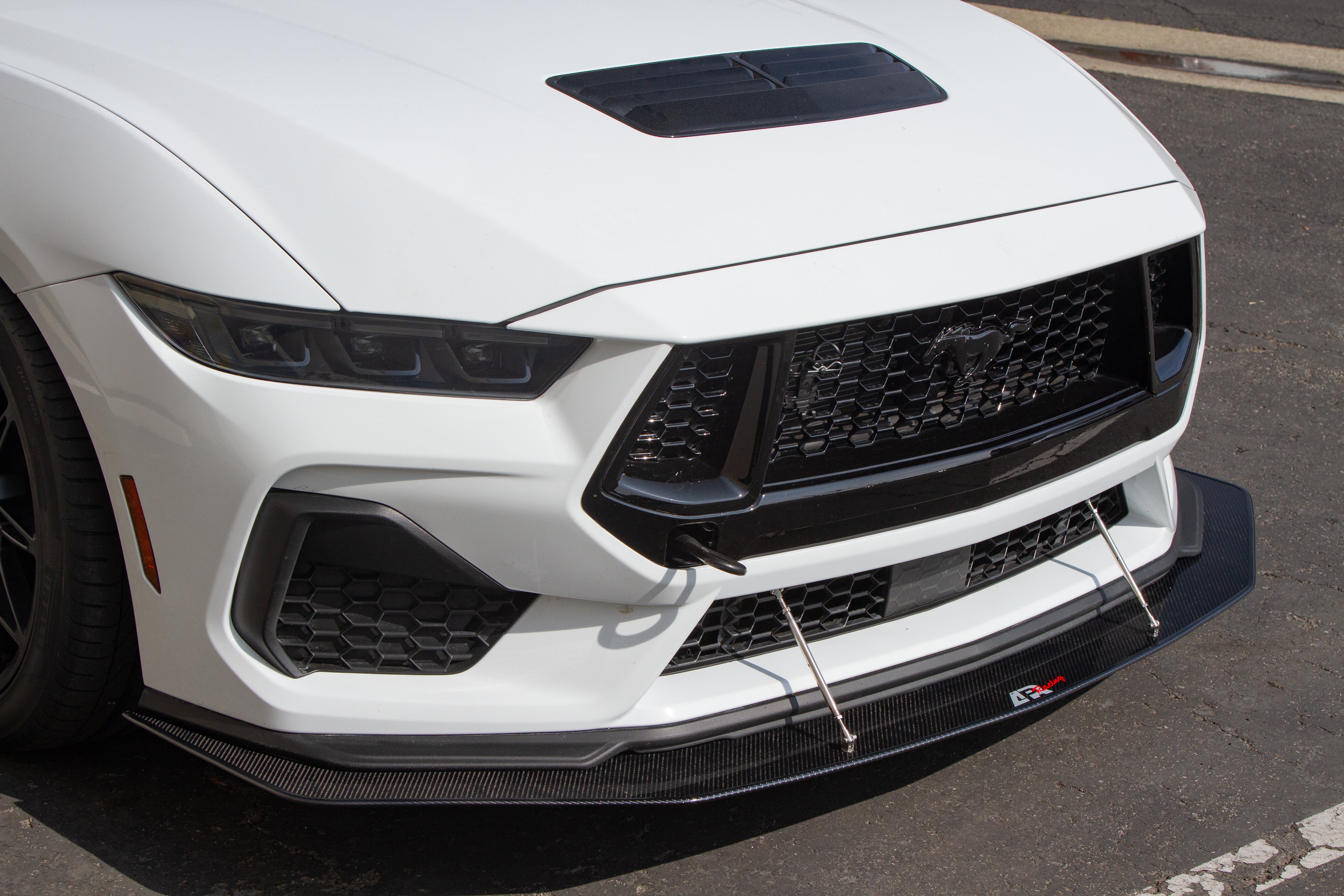 2024 Current S650 Ford Mustang GT Front Wind Splitter