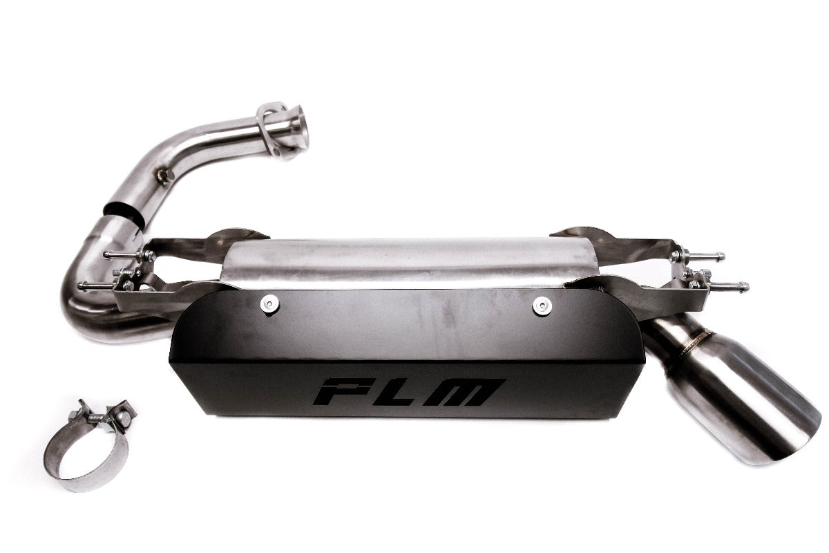 PLM Honda Talon Slip-On Exhaust With Heat Shield.