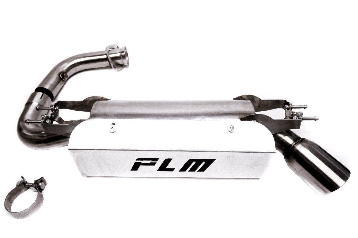 PLM Honda Talon Slip-On Exhaust With Heat Shield.