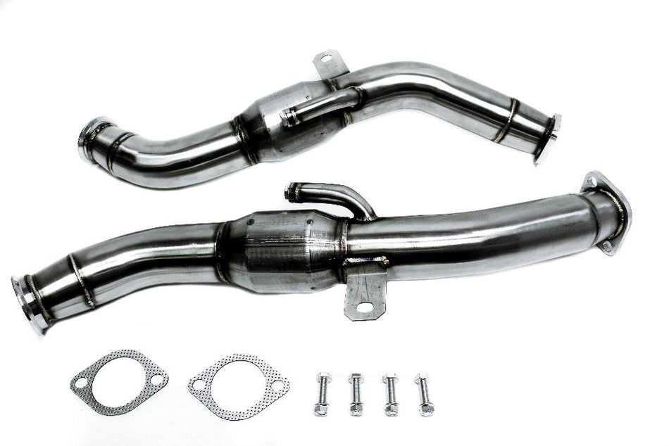 PLM Infiniti Q50 Q60 2016 - 2023 Full Downpipes Kit - Catted.
