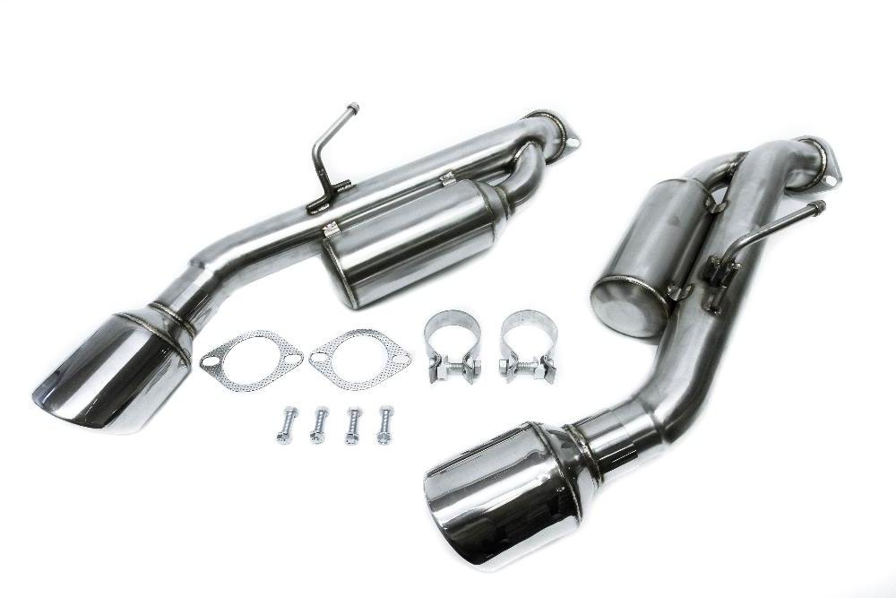 PLM Infiniti Q50 Axle-Back Exhaust Helmholtz Resonated 2014+.