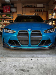 V Style Carbon Fiber Front Lip - BMW G80 M3 & G82 / G83 M4.