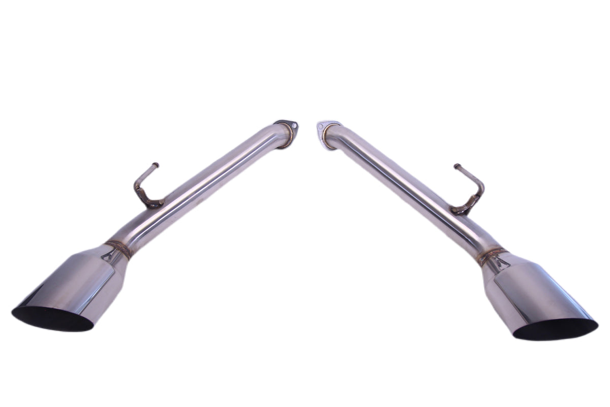 PLM Infiniti Q60 Axle Back Exhaust Muffler Delete 2017+.