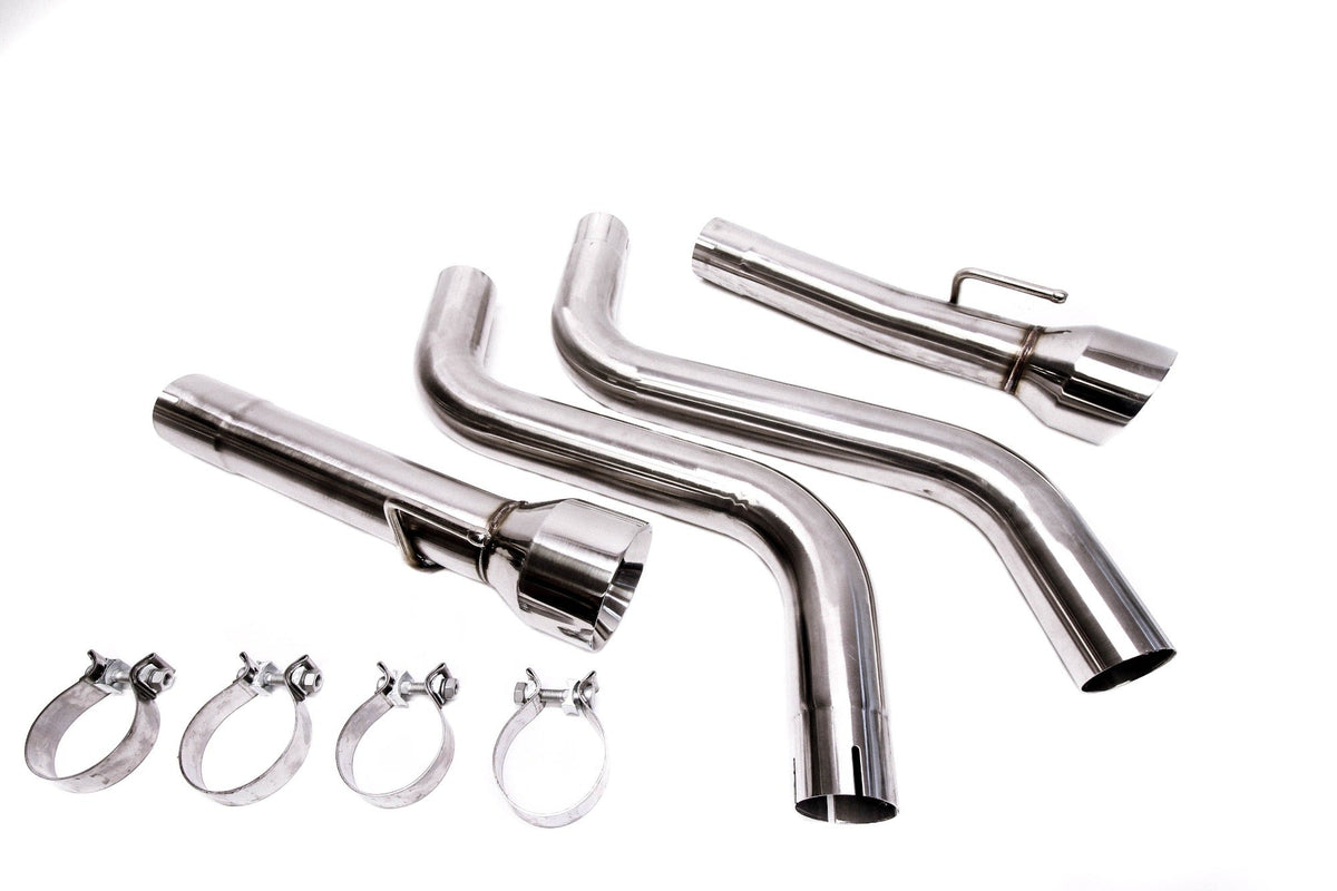 PLM Dodge Charger Axle-Back Exhaust 2015-2021 SRT Hellcat 6.4L 6.2L.