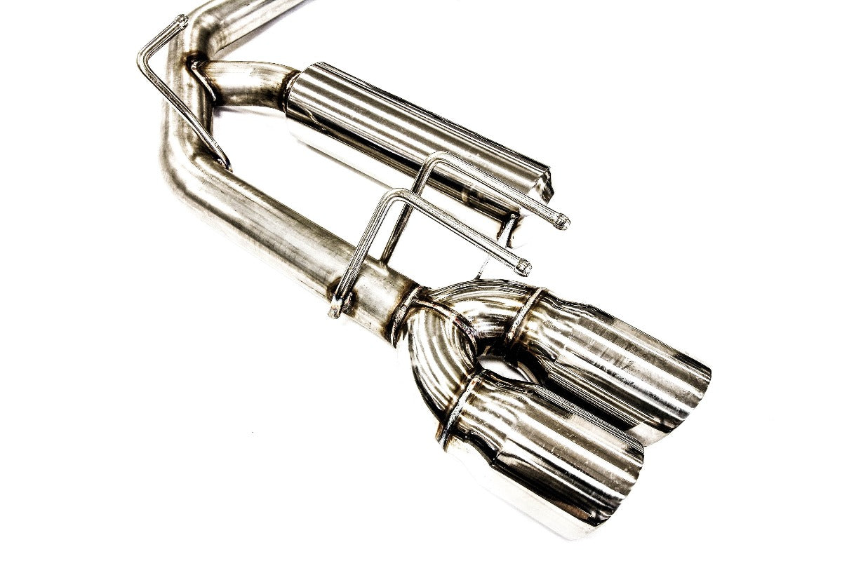 PLM Camry XSE V6 3.5L Cat-Back Exhaust 2018-2024 - Quad Tips.