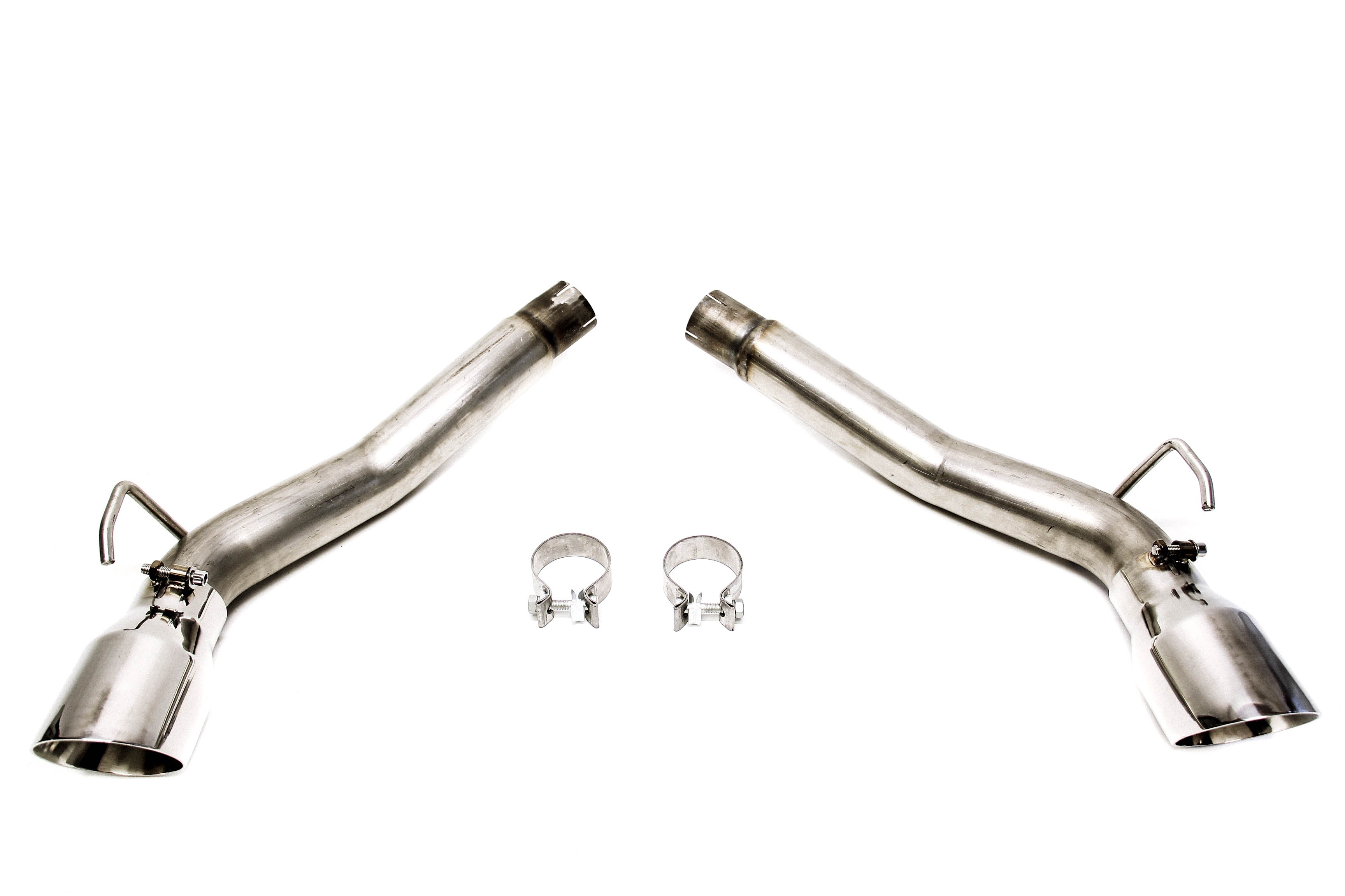 PLM Axle Back Exhaust Muffler Delete V2 - Chevy Camaro V8 2010 - 2015 Stainless Steel.