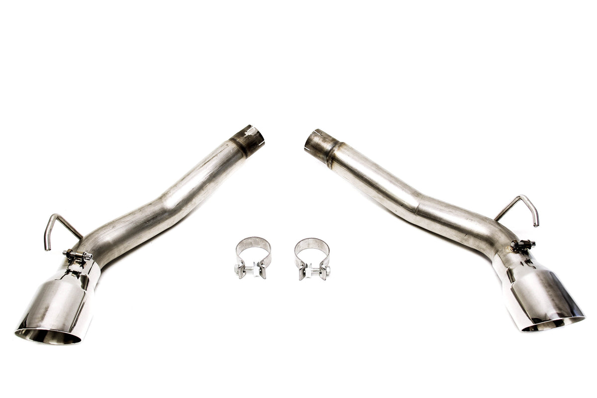 PLM Axle Back Exhaust Muffler Delete V2 - Chevy Camaro V8 2010 - 2015 Stainless Steel.