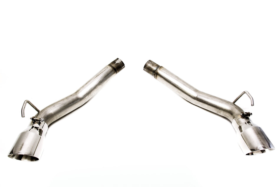 PLM Axle Back Exhaust Muffler Delete V2 - Chevy Camaro V8 2010 - 2015 Stainless Steel