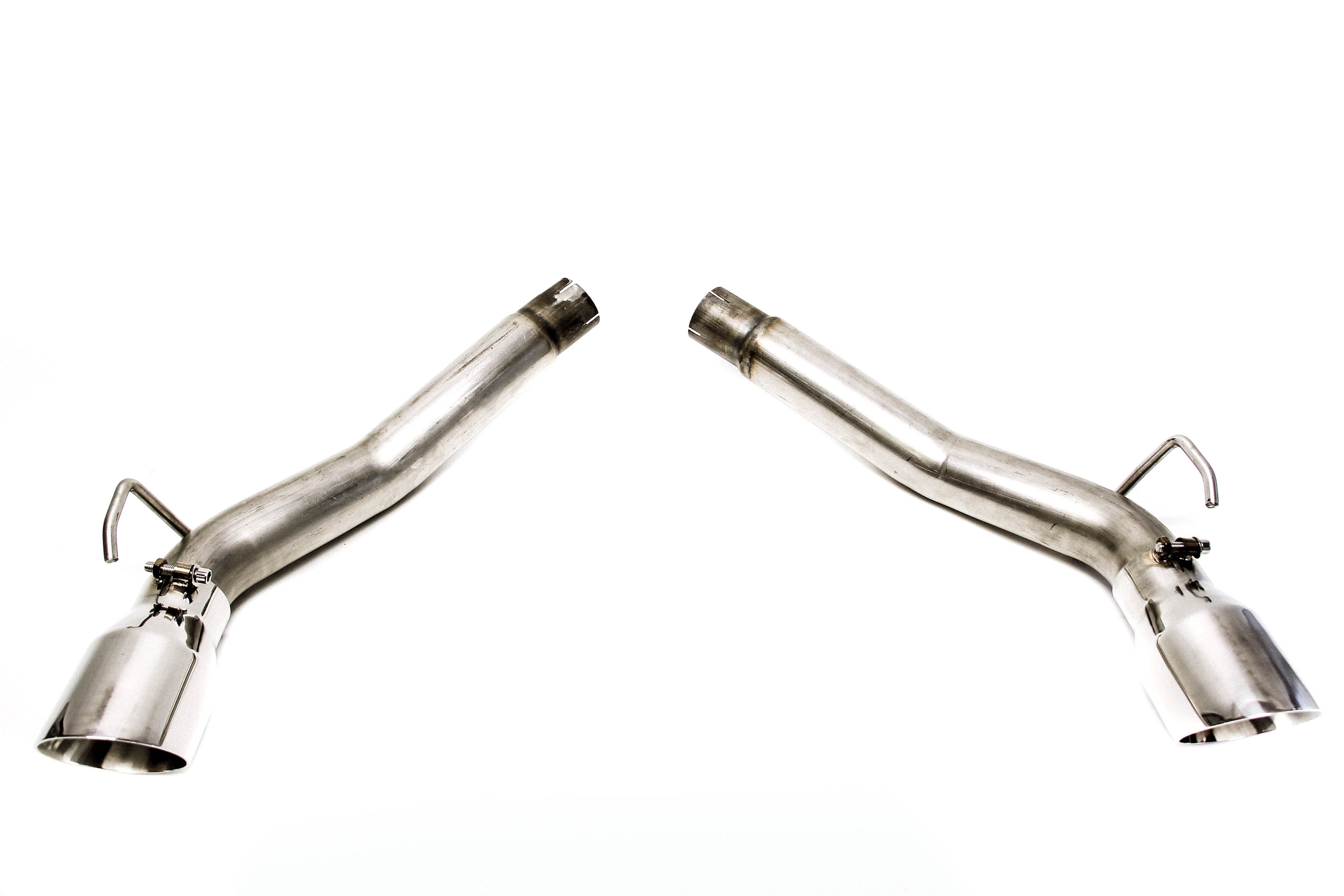 PLM Axle Back Exhaust Muffler Delete V2 - Chevy Camaro V8 2010 - 2015 Stainless Steel.