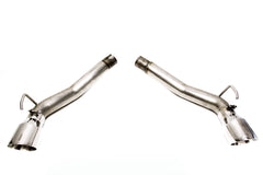 PLM Axle Back Exhaust Muffler Delete V2 - Chevy Camaro V8 2010 - 2015 Stainless Steel.