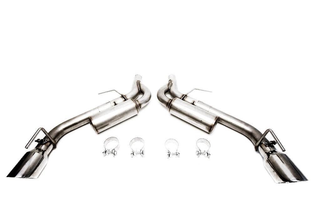 PLM Axle Back Exhaust Chevy Camaro 2.0L 3.6L V6 2016 - 2023 Dual Tips Non-NPP.
