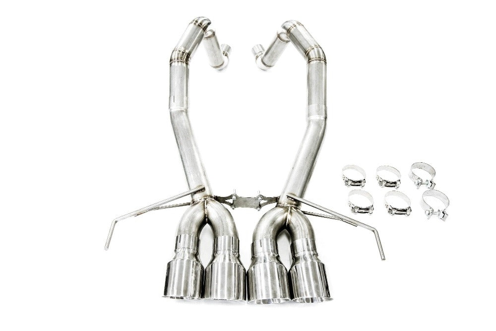 PLM Axle-Back Exhaust Chevy Corvette 2014-2019 Z06 ZR1 C7.